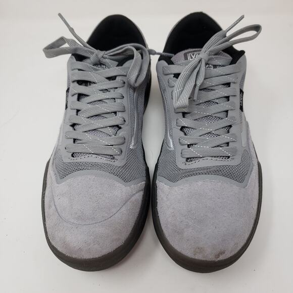 Vans AVE Sneaker Lace Up Suede Silver Grey - 7 - Picture 7 of 7
